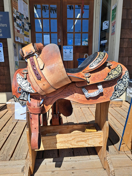 17" Showman Western Equitation Show Saddle