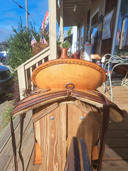16" Circle Y Flex-Lite Durango Mule Trail Saddle