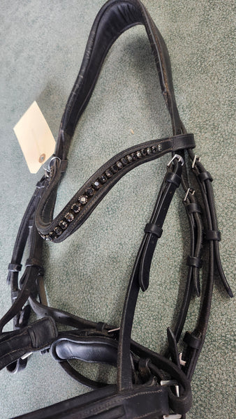 Eponia Monocown Dressage Bridle - Full