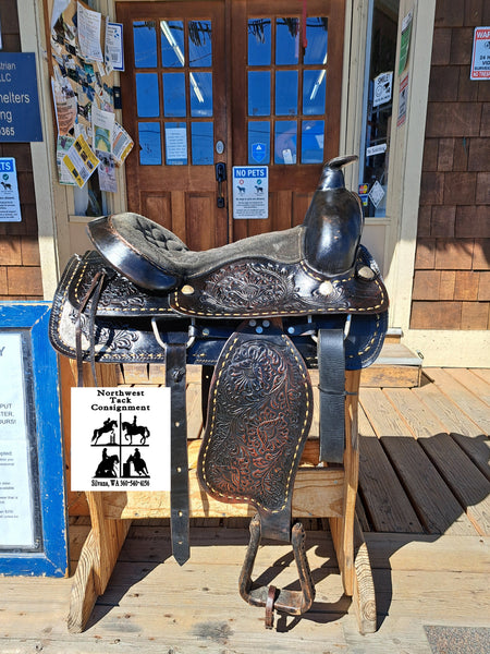 16" Buffalo Saddlery Western Saddle
