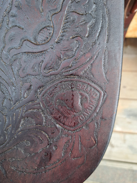 15" Hereford Tex Tan Western Pleasure Saddle