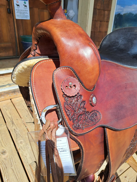 17" Ortho-Flex Western Trail Saddle