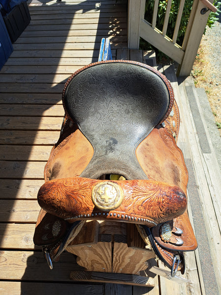 14.5" Martha Josey Ultimate Starlight Barrel Racing Saddle