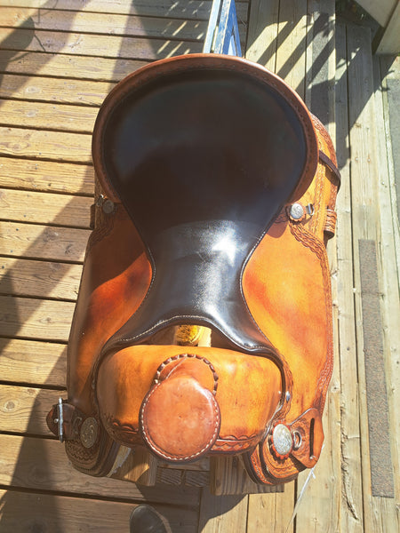 16" Circle Y Flex-Lite Durango Mule Trail Saddle