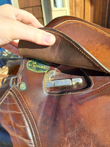 16.5" Crosby Olympia All Purpose English Saddle