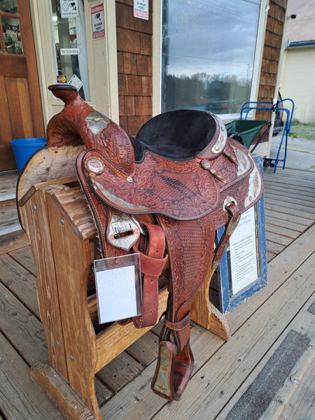 15" Big Horn Equitation Saddle Set