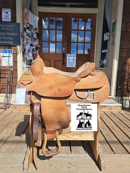 16" Sergeant's Texas Classic Roughout Work Saddle
