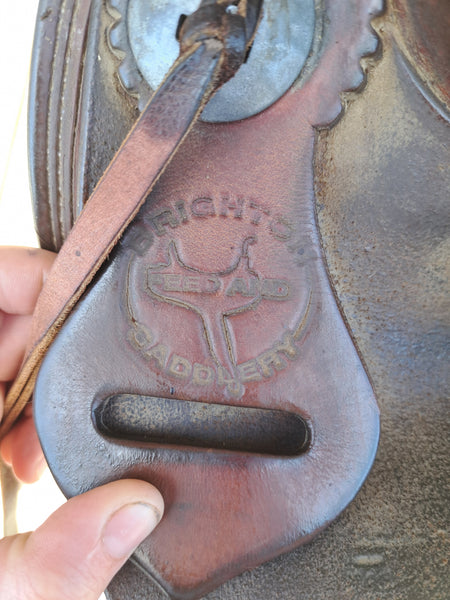 16.5" Brighton Saddlery Ranch Roping Saddle