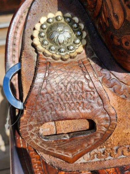 Double J Lynn McKenzie Barrel Saddle