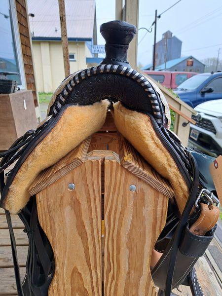 16" Marty Kosel Custom Equitation Saddle