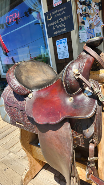 15" Circle Y Western Equitation Show Saddle