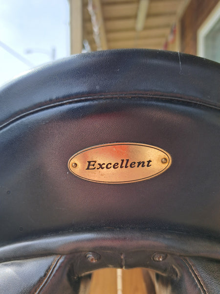 17.5" Kieffer Wall-Street Dressage Saddle