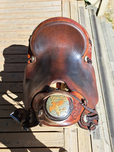 15" McCall Saddle Co Wade Ranch Roper Saddle