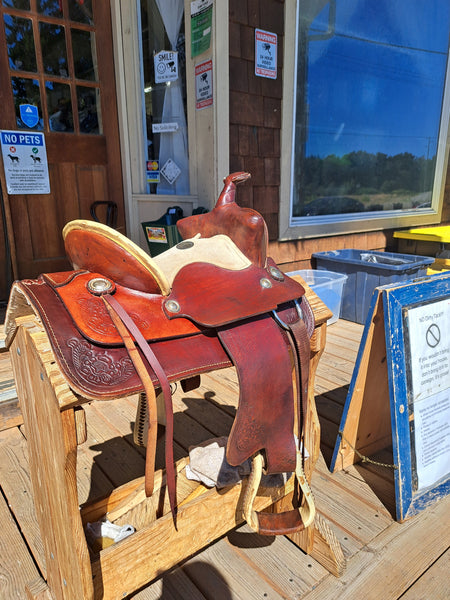 12" Texas Saddlery Western Ranch Saddle