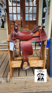 13" American Saddlery General Lee Western Saddle