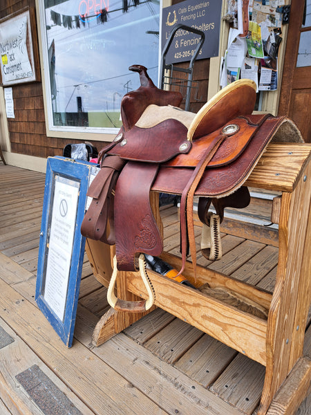 12" Texas Saddlery Youth Ranch Saddle