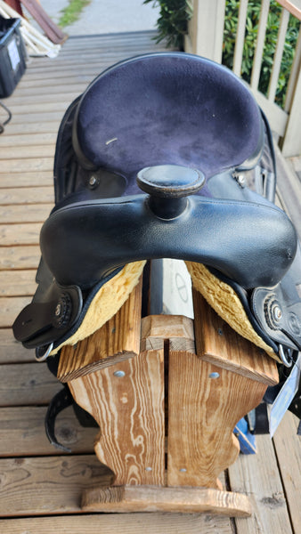 14" Circle P Synthetic Western Saddle