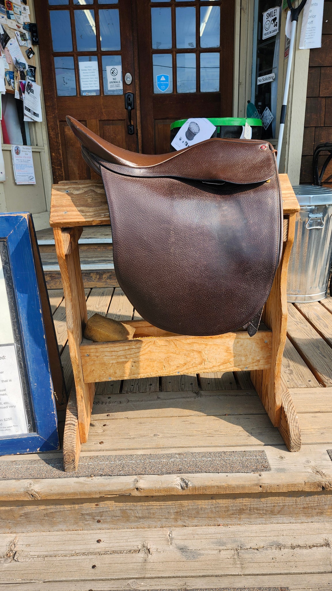19.5" Lovatt & Ricketts Saddleseat Cutback Saddle