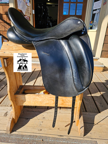 18.5" Custom Saddlery Wolfgang Solo Dressage Saddle