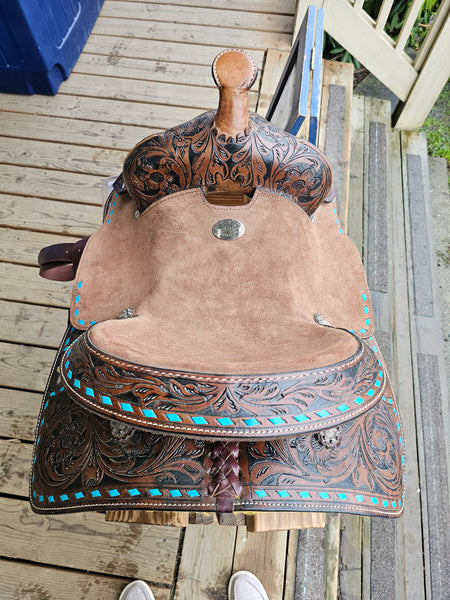 12" Double T Barrel Saddle