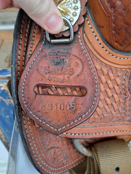 ON TRIAL 15" King Series All Around Western Trail Saddle