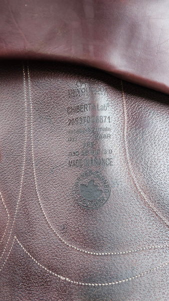 18" Devoucoux Chiberta Lab Monoflap Jump Saddle