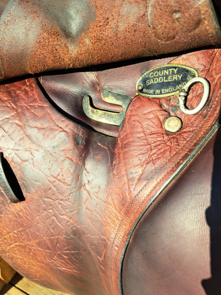 17.5" County Stabilizer XTR Jump Saddle