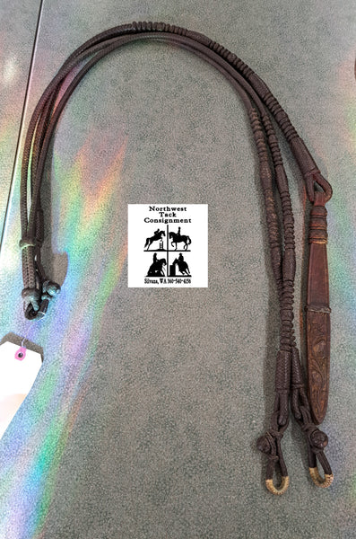 Braided Romal Reins