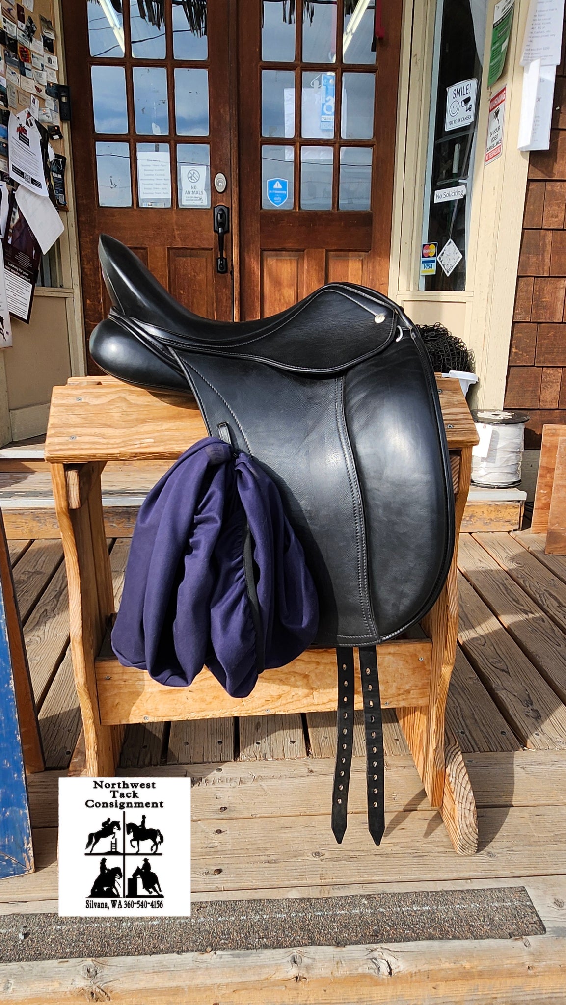 17" Schleese Heike Kemmer Dressage Saddle