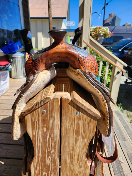 16" Big Horn Western Equitation Saddle