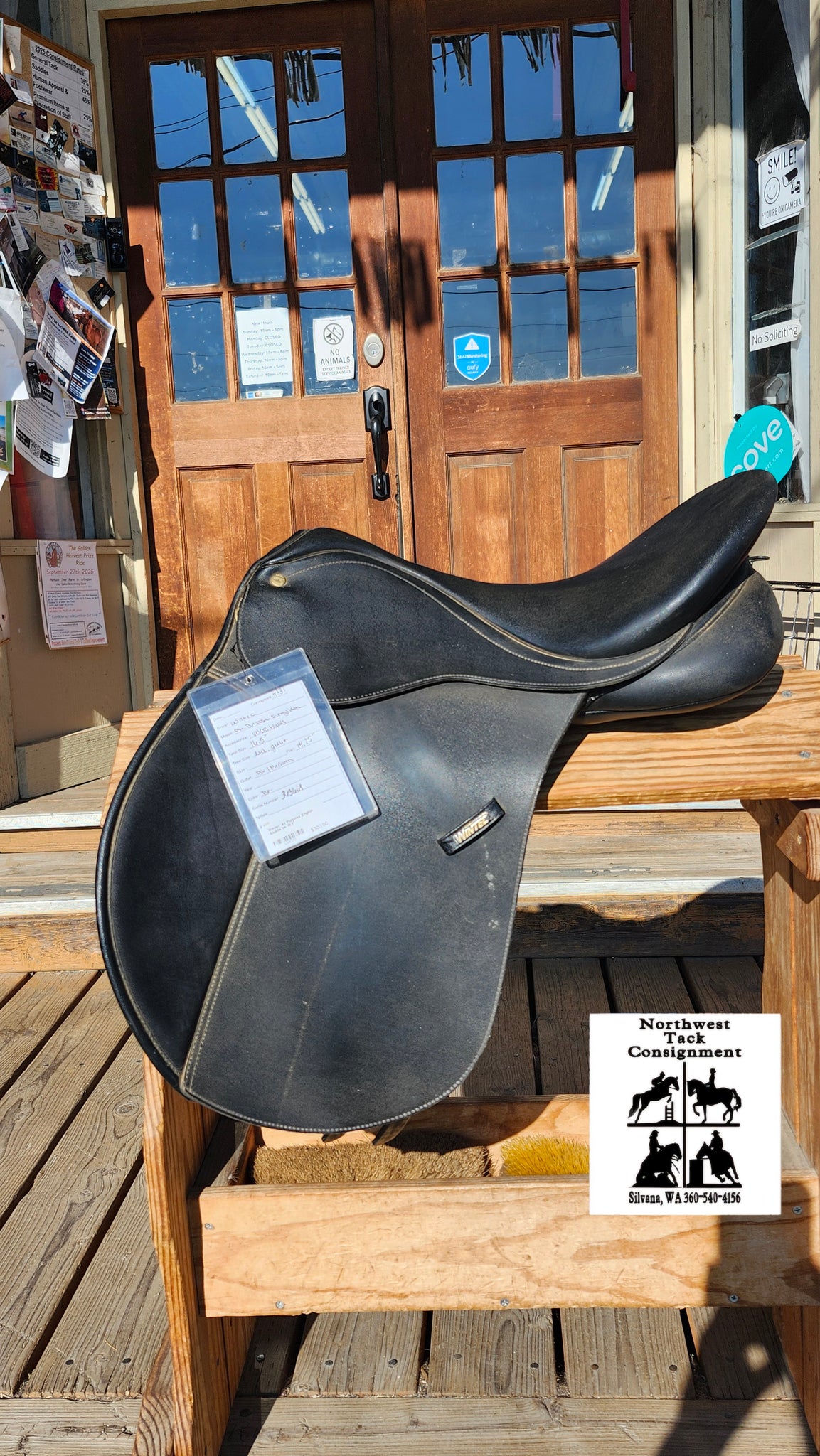 16.5" Wintec All purpose English Saddle