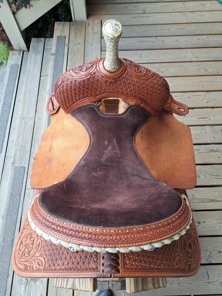 14" Circle Y Barrel Saddle