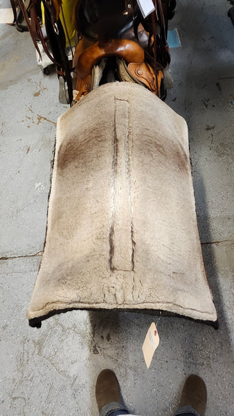 Diamond Wool fleece lined saddle blanket