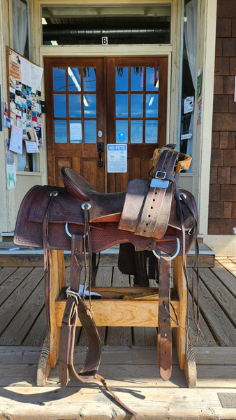 16" SRS All Around Roper Saddle