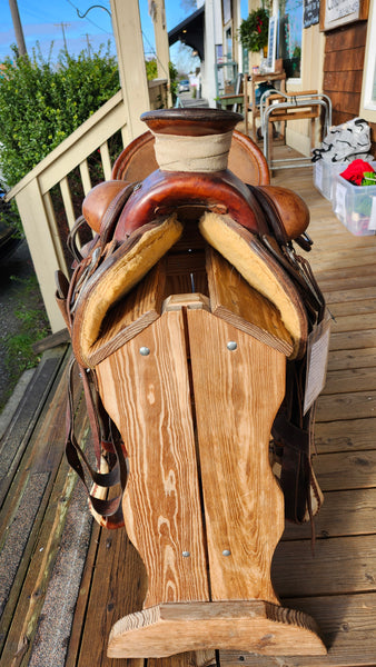 15.5" Adobe Walls Wade Ranch Roper Saddle