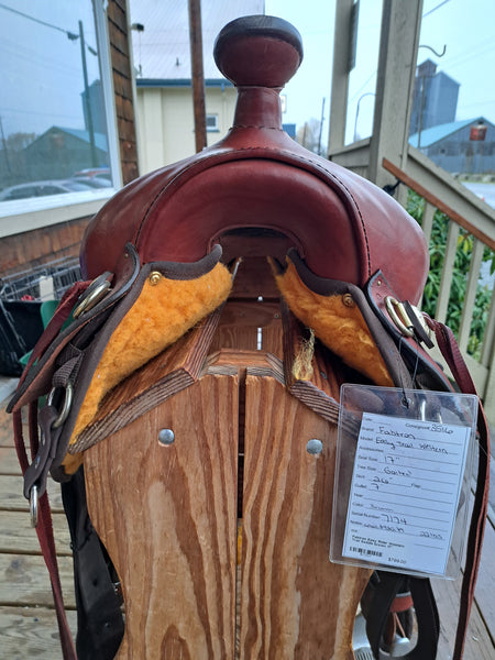 17" Fabtron Easy Rider Gaited Western Trail Saddle