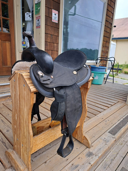 ON TRIAL 15" Action Synthetic Western Saddle