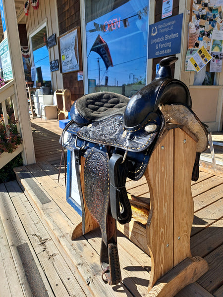 16" Buffalo Saddlery Western Saddle