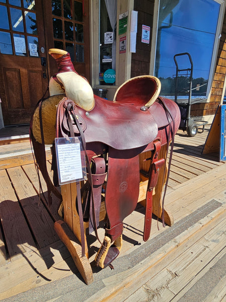 16" Colorado Saddlery Forest Service Special Roper Trail Saddle