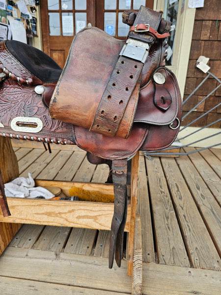 15" Crates Western Equitation Show Saddle
