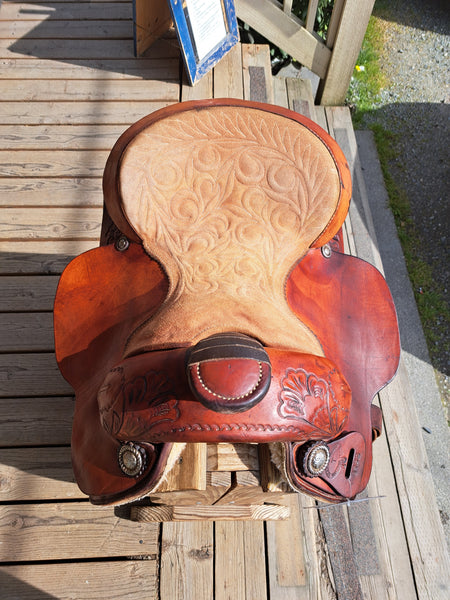 15" Texas Saddlery Roping Saddle