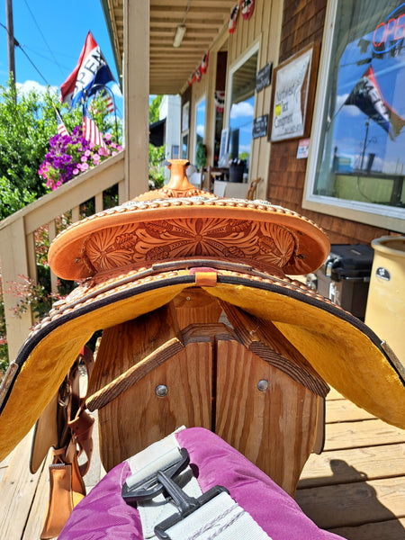 16" Dale Chavez Western Equitation Show Saddle