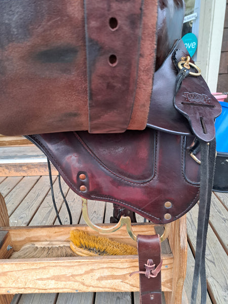 15.5" Tucker Black Mountain Trail Saddle