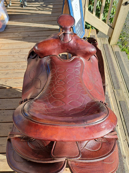 16" Custom Ranch / Trail Saddle