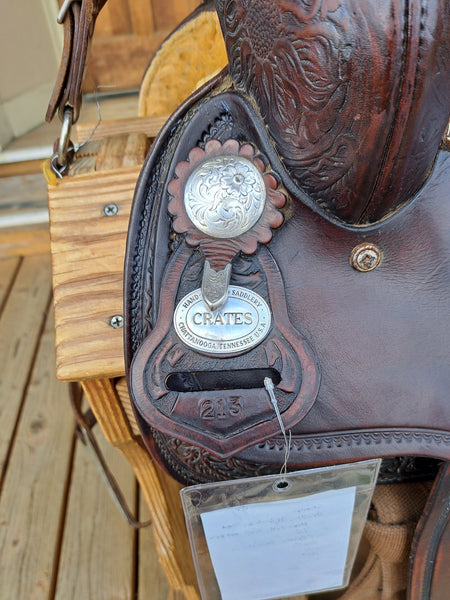 16" Crates Western Equitation Show Saddle