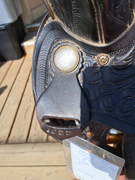 15" Western Equitation Saddle