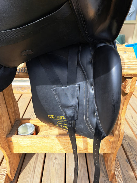 17.5" Kieffer Wall-Street Dressage Saddle