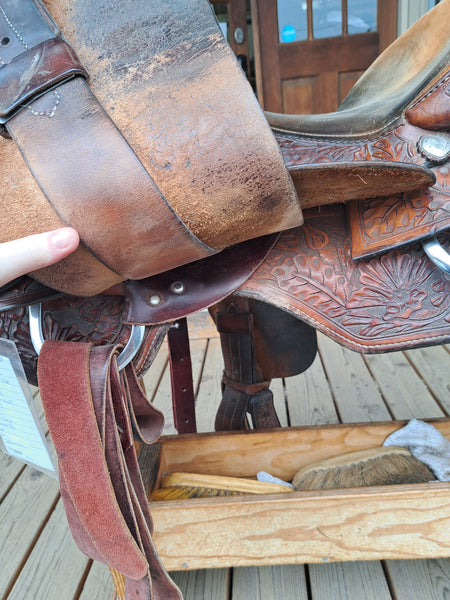 16" Ray Blair Western Equitation Show Saddle