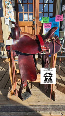 16.5" Tucker Northwest Western Trail Saddle