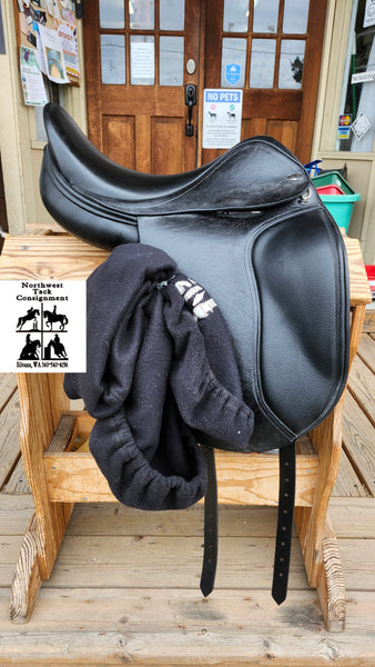 17" Jaguar by Harry Dabbs XKC Dressage Saddle